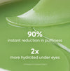 Green Tea Hydrogel Under Eye Patches with 1% Caffeine (15 Pairs)