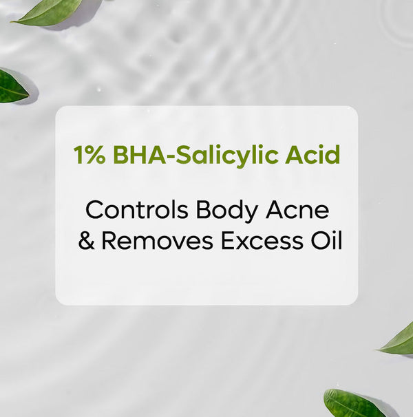 Green Tea & 1% BHA-Salicylic Acid Body Wash- 200 ml