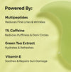 Green Tea Hydrogel Under Eye Patches with 1% Caffeine (15 Pairs)