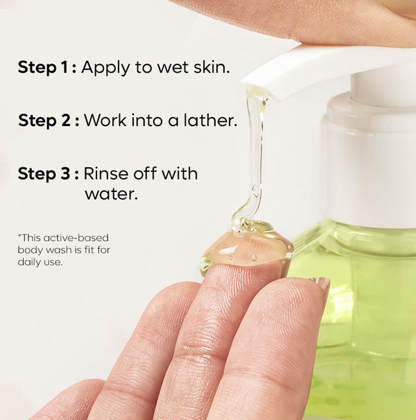 Green Tea & 1% BHA-Salicylic Acid Body Wash- 200 ml