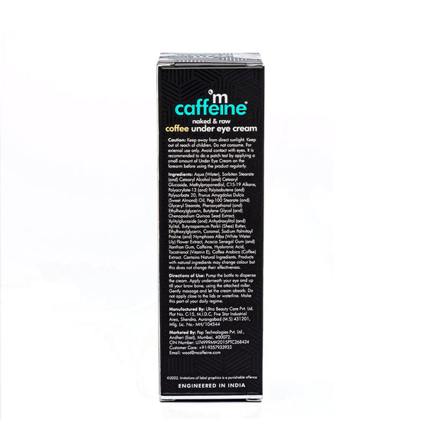 Coffee Under Eye Cream - 15 ml