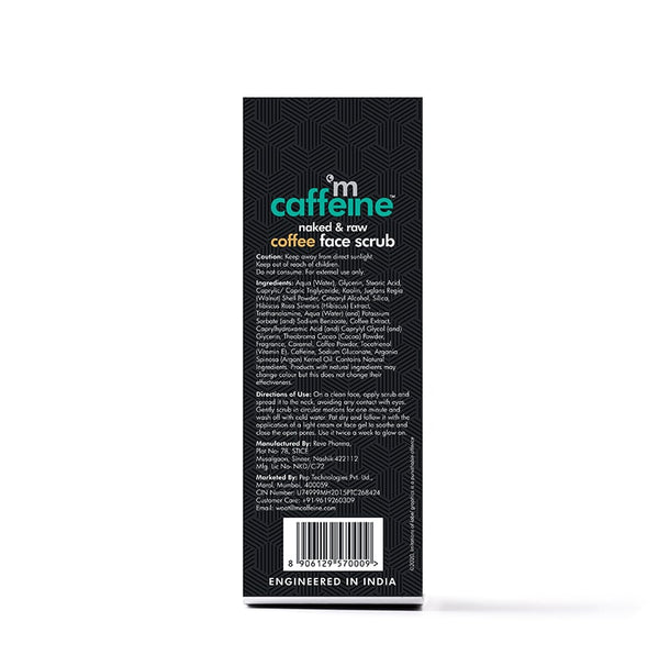 Coffee Face Scrub with Walnut - 100 g