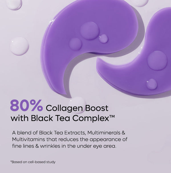 Black Tea Complex™ Hydrogel Under Eye Patches (15 Pairs)