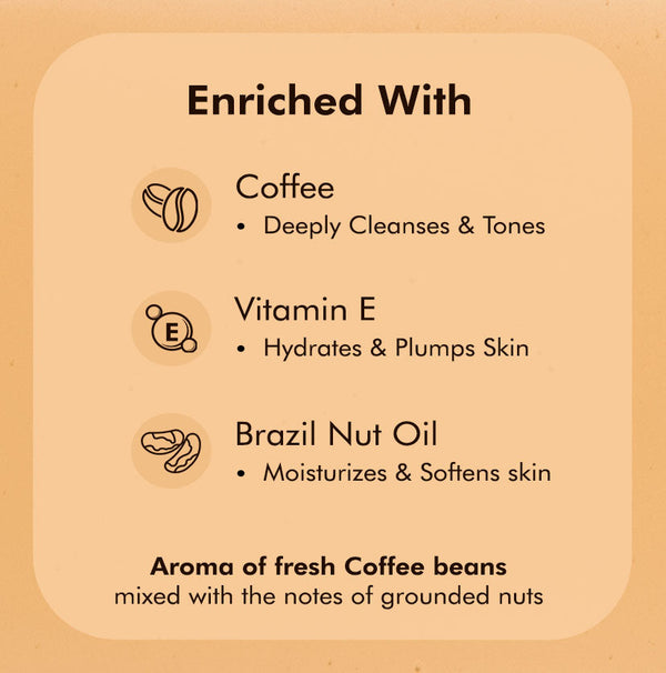 Coffee Body Wash with Vitamin E | 300ml