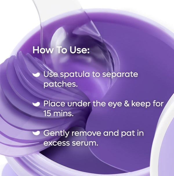 Black Tea Complex™ Hydrogel Under Eye Patches (15 Pairs)