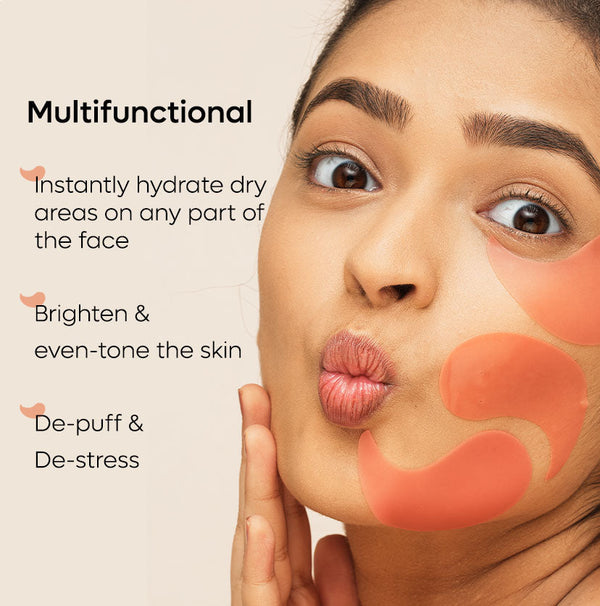 Hydrogel Kombucha Under Eye Patches - 15 Pairs