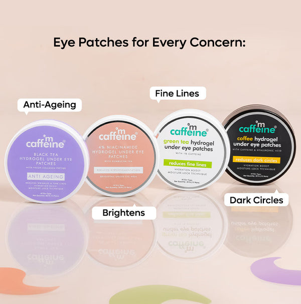 Hydrogel Kombucha Under Eye Patches - 15 Pairs