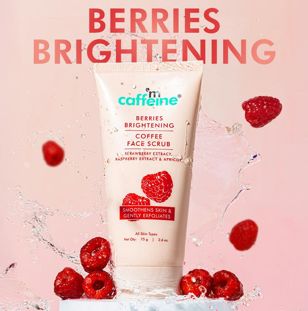 Berries Brightening Coffee Face Scrub - Pack of 2 - 75 gm