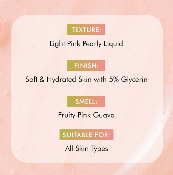 Guava Tini De-Tan Body Wash - 300 ml