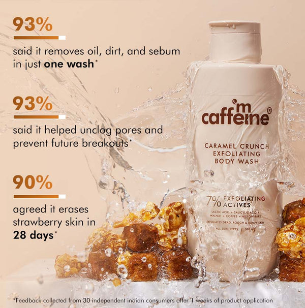 Exfoliating Caramel Crunch Body Wash - 300 ml
