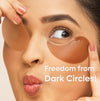 Coffee Hydrogel Under Eye Patches with Caffeine & HA - 15 Pairs