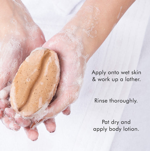 Exfoliating Coffee Bathing Soap Trio - Value Pack - 75 g x 3